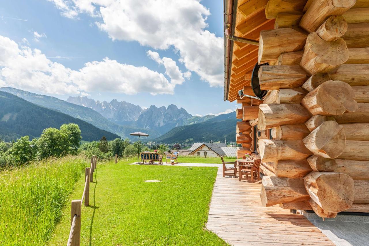 Das Blockhaus Gosau Exterior foto