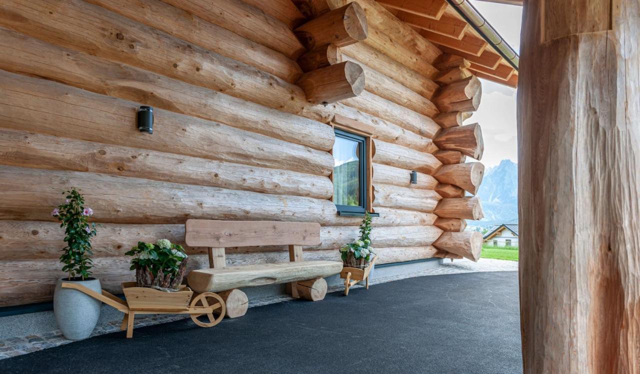 Das Blockhaus Gosau Exterior foto