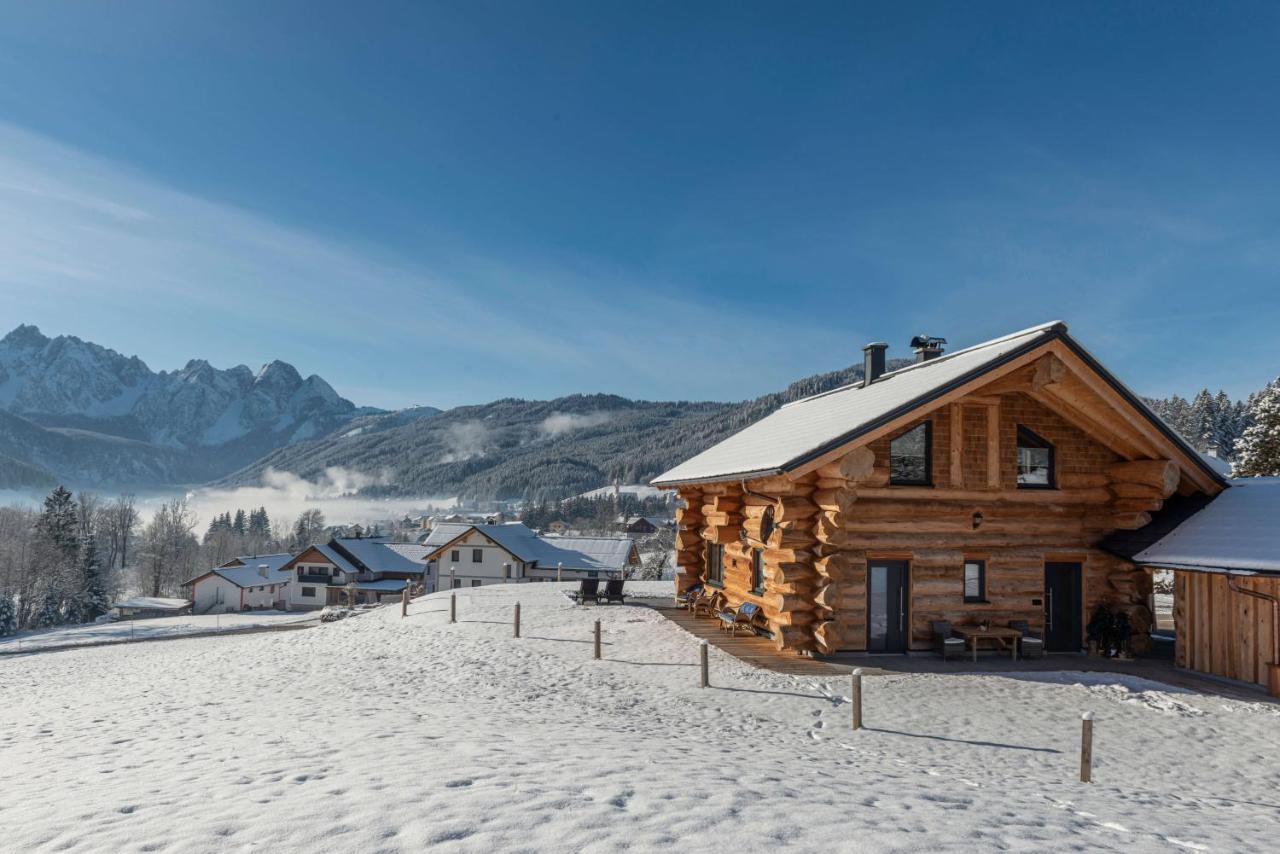 Das Blockhaus Gosau Exterior foto