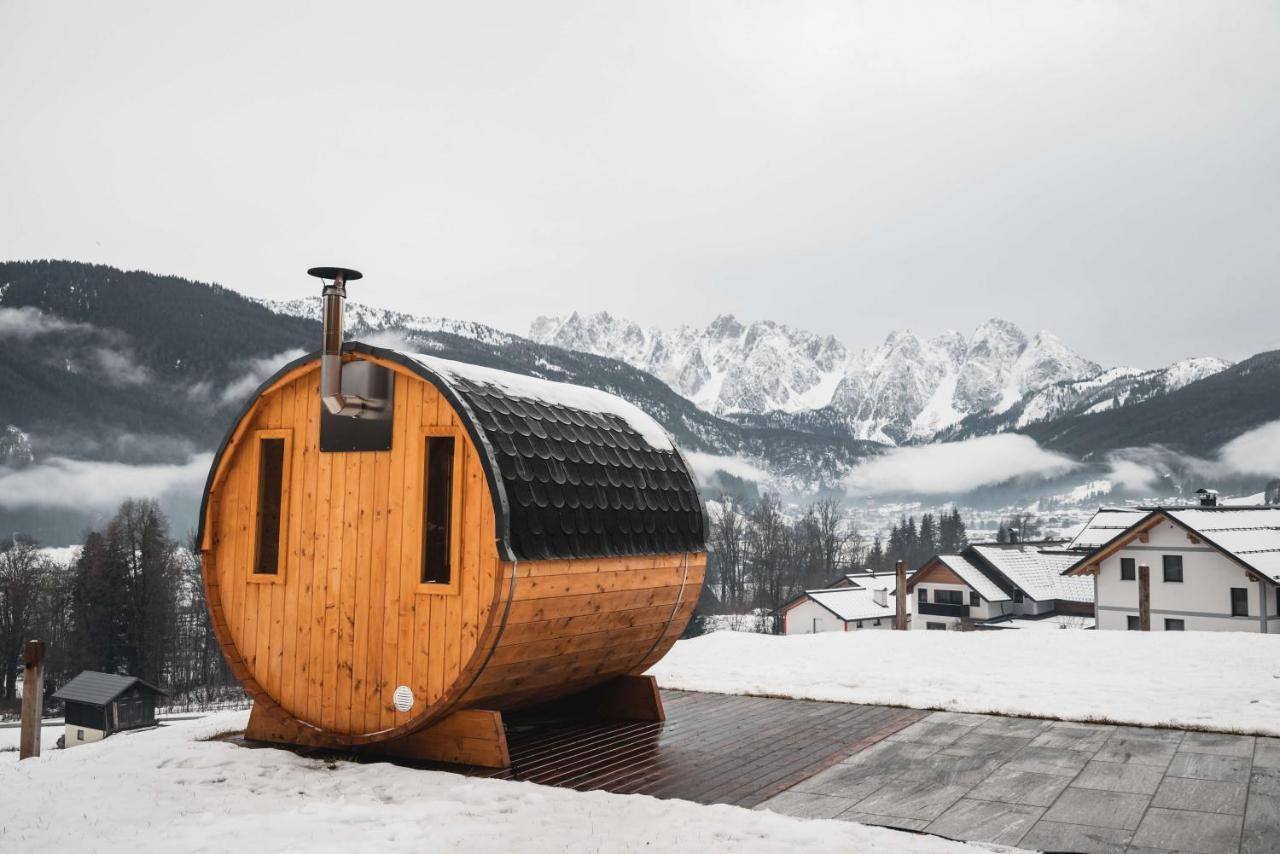 Das Blockhaus Gosau Exterior foto