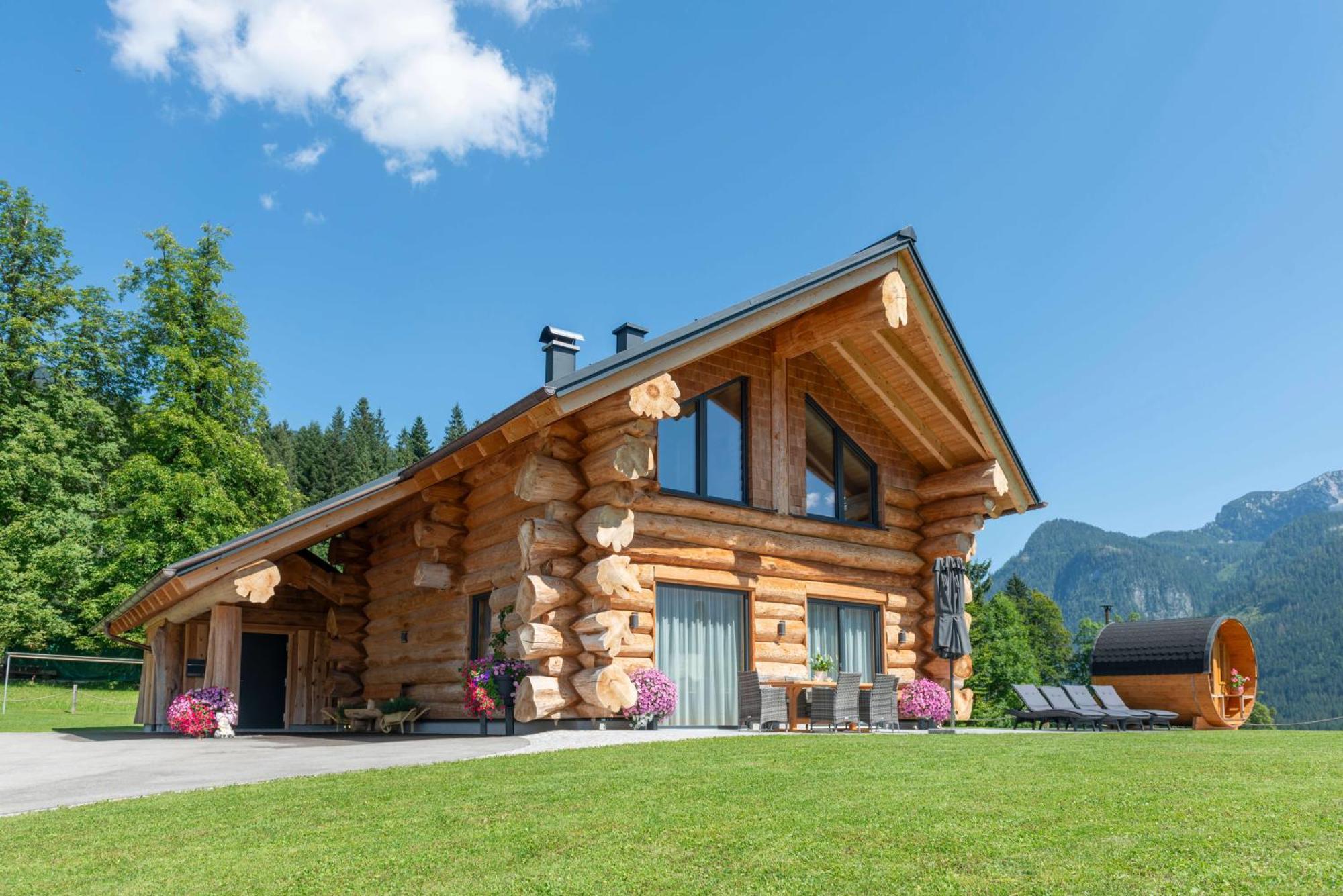 Das Blockhaus Gosau Exterior foto